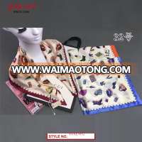 high quality manufacture promotional silky shemagh design custom scarf