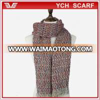 Custom design promotion long warm scarf