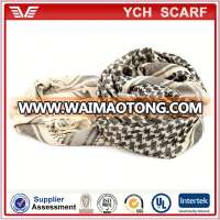 Custom design cotton woven scarf palestine