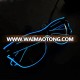 Electronic custom logo led party el wire party glasses